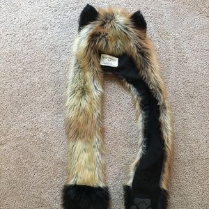 Red Fox Spirit Hood